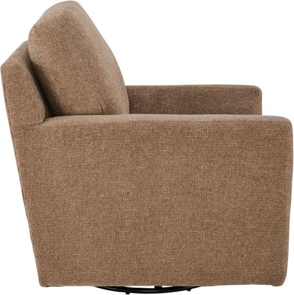 Signature Design by Ashley® Dishford Cinnamon Swivel Accent Chair-3