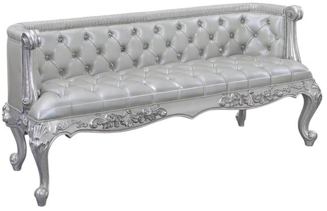 ACME Furniture Valkyrie Antique Platinum Bench-0