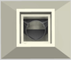 Vent-A-Hood® 36" Biscuit Euro-Style Island Range Hood-1