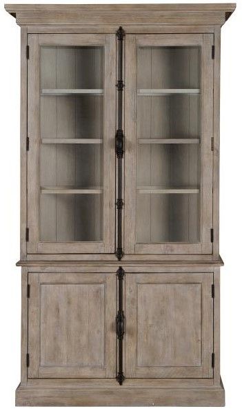 Magnussen Home® Tinley Park Dove Tail Gray Dining Cabinet-3
