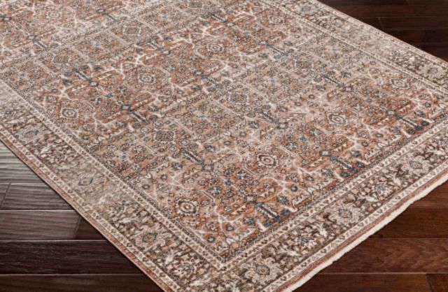 Surya Carlisle Medium Brown 4'x6' Area Rug-2