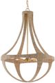 Currey & Company Rope Ibiza Natural Chandelier-0