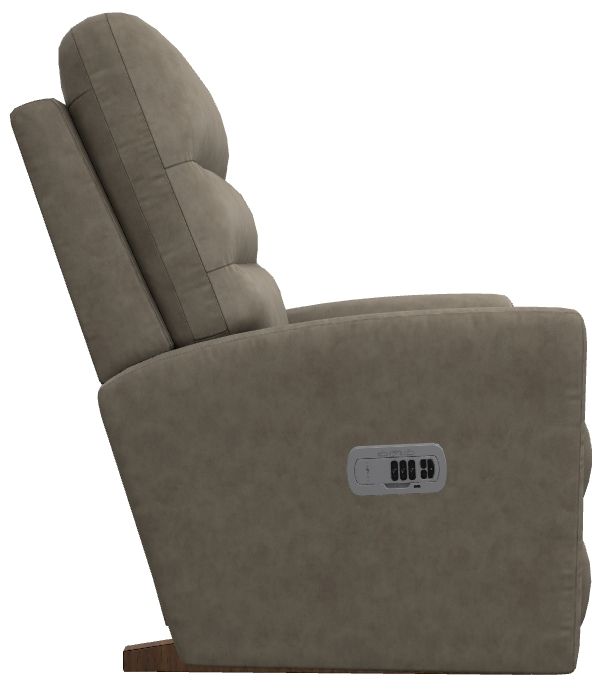 La-Z-Boy® Liam Mushroom Power Rocking Recliner with Headrest-2