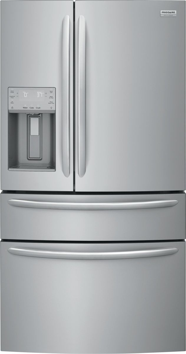 Frigidaire Gallery® 21.8 Cu. Ft. Stainless Steel Counter Depth French Door Refrigerator-0