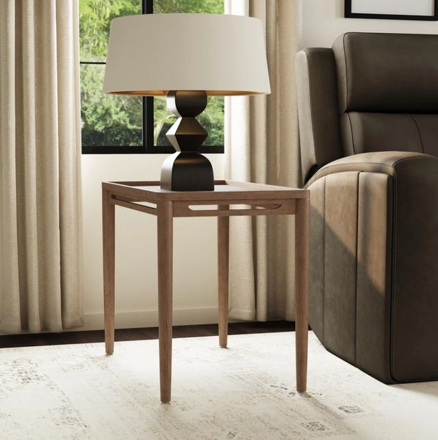 Flexsteel® Verona Medium Brown End Table-1