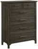 Intercon Hawthorne Burnished Clay 5-Drawer Chest-0