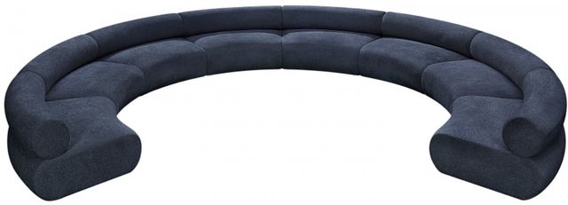 Meridian Furniture Bale 8-Piece Navy Sectional-1