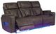Ashley® Warrior Peak Umber Power Reclining Sofa with Adjustable headrest-1