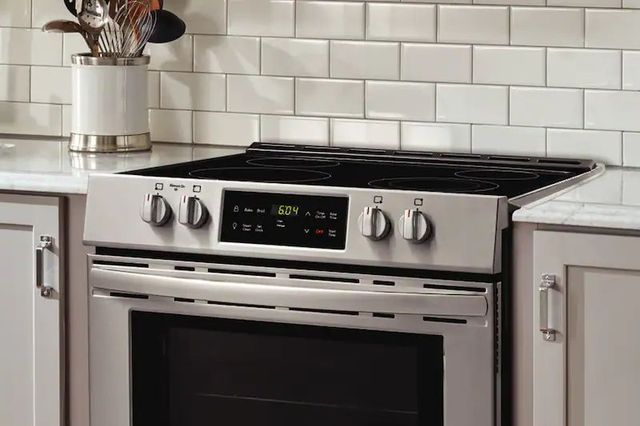Frigidaire® Aluminum Front Control Freestanding Range Trim Kit-1
