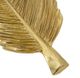 A & B Home Gold 19" Decorative Leaf Plate-3