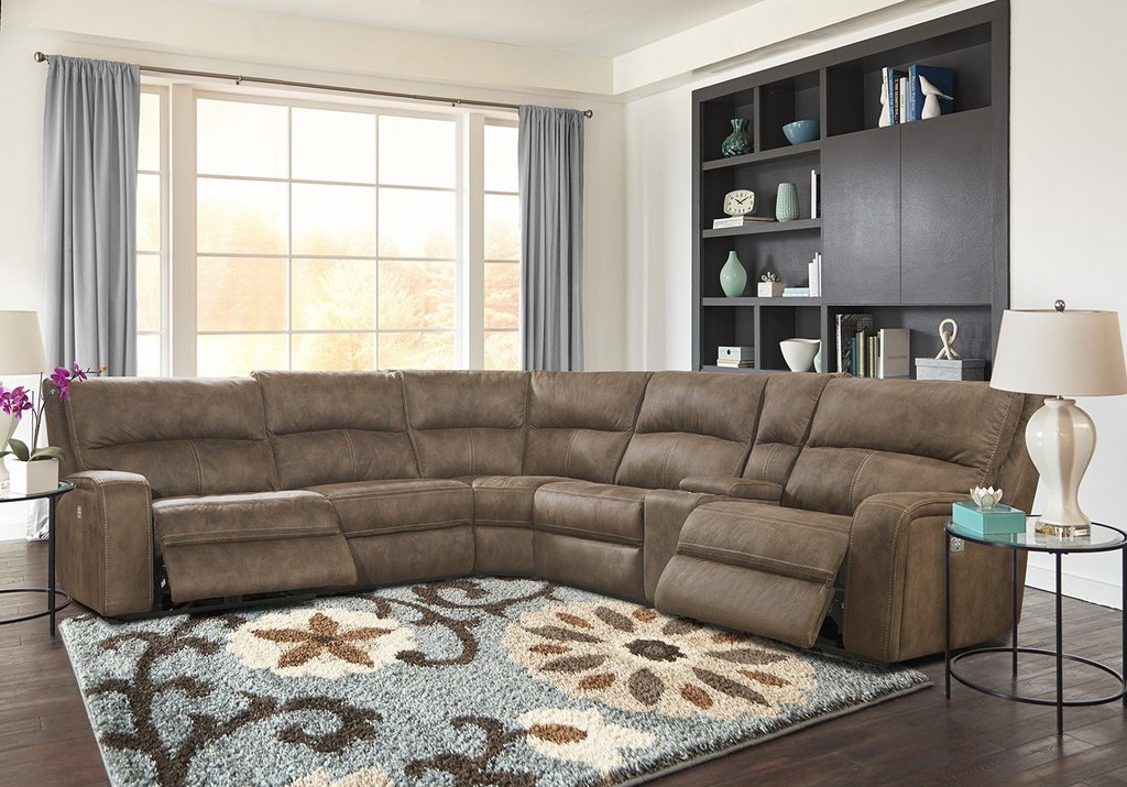 Parker House Polaris 6-Piece Power Reclining Sectional