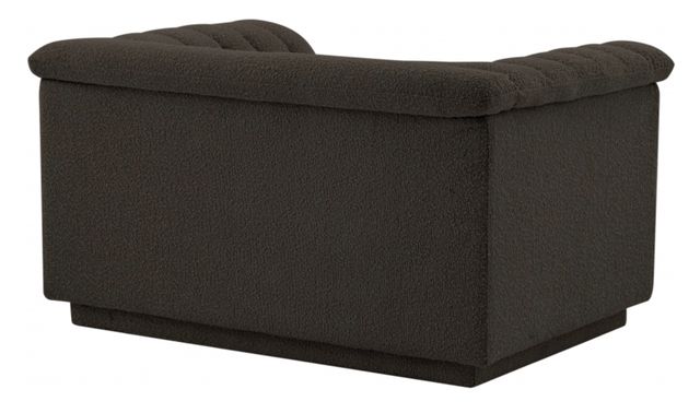Meridian Furniture Cascade Brown Boucle Fabric Chair-2