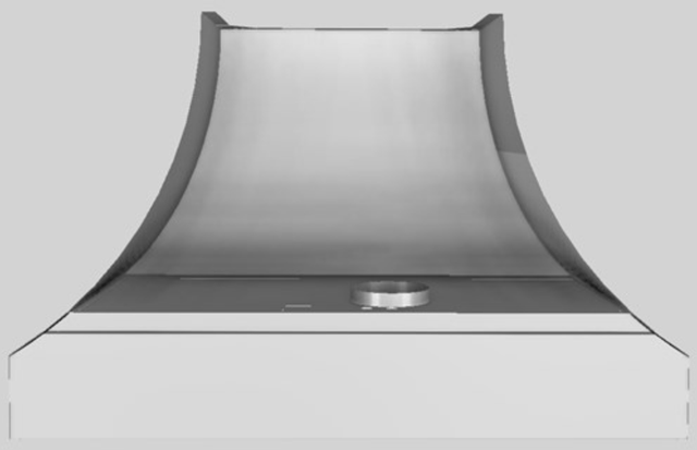Vent-A-Hood® Designer Series 48" Stainless Steel Wall Mounted Range Hood-3
