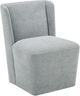Moe's Home Collection Cormac Slate Green Rolling Dining Chair-0