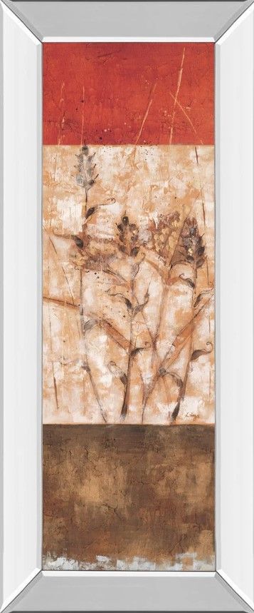 Classy Art Fresco l by Loretta Linza Mirror Framed Wall Art-0
