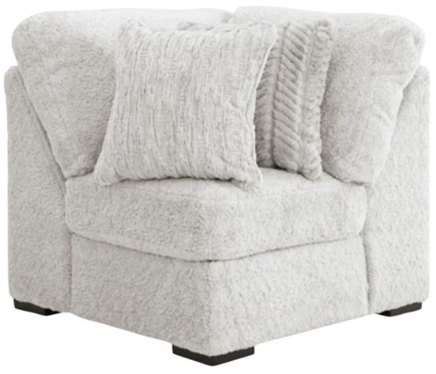 Signature Design by Ashley® Cuddle Plush 8-Piece Arctic U-Shape Sectional-4