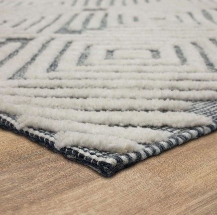 Karastan® Sirocco Tipaza Black/White 9' x 12' Area Rug-4
