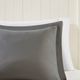 Olliix by Madison Park Essentials Larkspur Black and Grey King 3M Scotchgard Reversible Down Alternative Comforter Set-2