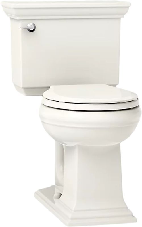 KOHLER® Memoirs® Stately Biscuit 2-Piece Round-Front Toilet, 1.28 Gpf-0