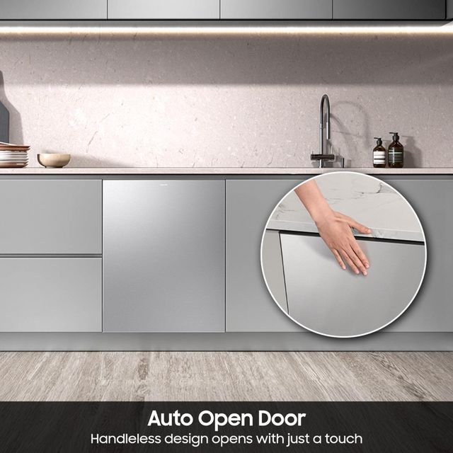 Samsung Bespoke 24" Fingerprint Resistant Stainless Steel Top Control Built In Smart Dishwasher with 3rd Rack Washing System-11