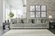 Signature Design by Ashley® Lindyn 3-Piece Fog Small Spaced Sectional-1