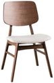 Furniture of America® Narvik 2-Piece Beige/Walnut Side Chair Set-0
