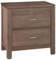 Vaughan-Bassett Tide & Timber Gray Oak 2-Drawer Nightstand-0