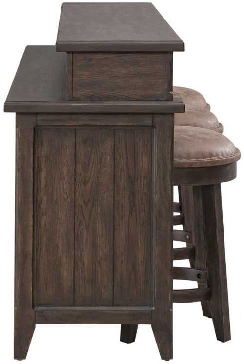 Liberty Furniture Paradise Valley 4-Piece Saddle Brown/Tobacco Dining Set-3