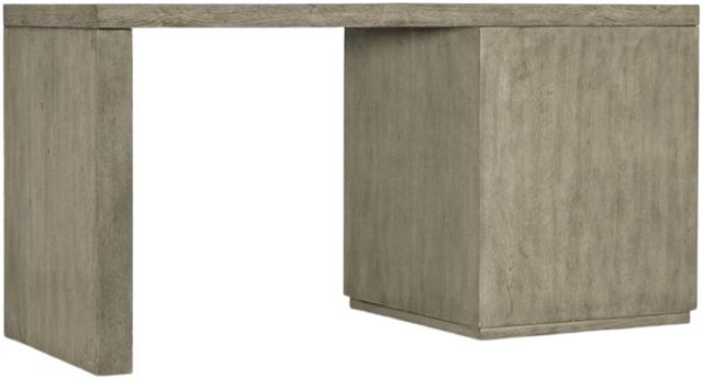 Hooker® Furniture Linville Falls Mink 60" Desk with Small File and Leg-2