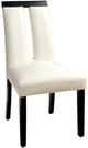 Furniture of America® Luminar 2-Piece Black/White Dining Side Chair Set-0
