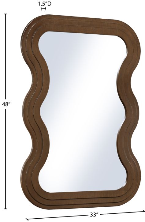 Meridian Furniture Bellagio Brown Mirror-3