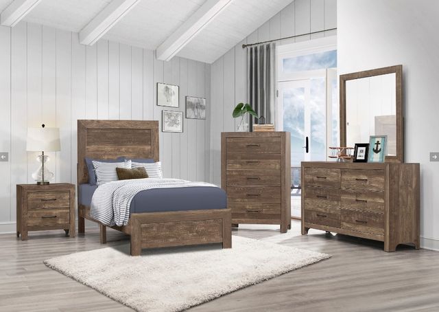 Homelegance® Corbin Rustic Brown Mirror-2