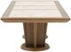 Michael Amini® Portrait Sienna Brown Wide Rectangular Dining Table-5