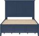 Modus Furniture Grace Blueberry Eastern King Platform Storage Bed-4