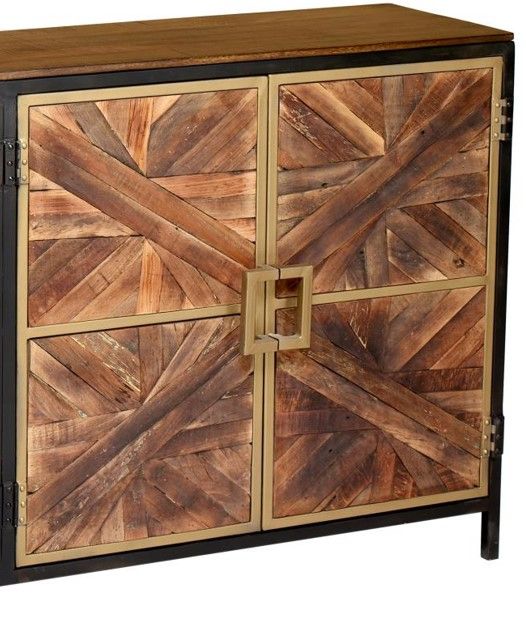 Jaipur Furniture Galvan Burnt Tan Sideboard-1