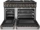 JennAir® 48" Distressed Smoke Pro Style Dual Fuel Range-2