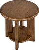 Magnussen Home® Tanner Tawny Brown Round End Table-4