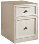 Parker House® Boca 4-Piece Cottage White L-Shaped Office Desk with Credenza and Lateral File Set -3