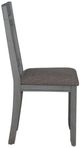 Liberty Furniture Newport Gray/Smokey Gray Splat Back Side Chair-3