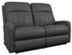 La-Z-Boy® Finley Onyx Leather Manual Wall Reclining Loveseat-0
