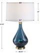 Uttermost® Riviera Dark Navy Blue Table Lamp-2