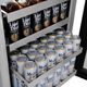 ZLINE Touchstone 5.2 Cu. Ft. Stainless Steel Beverage Center with Black Matte Glass Door-2