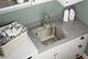 Elkay Lustertone® Lustrous Satin 19.5" 1-Hole Single Bowl Drop-in Laundry Sink-2
