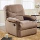 ACME Furniture Arcadia Light Brown Manual Glider Recliner-1