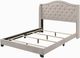 Coaster® Sonoma Beige Camel Back Full Bed-2