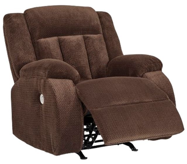 Signature Design by Ashley® Greely Bend Chocolate Power Rocker Recliner-2
