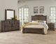 Vaughan-Bassett Grayson Manor Sable King Low Profile Poster Bed-2