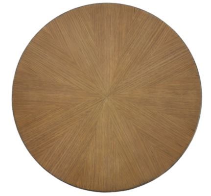 Signature Design by Ashley® Fridley Brown Round End Table with Black Base-2