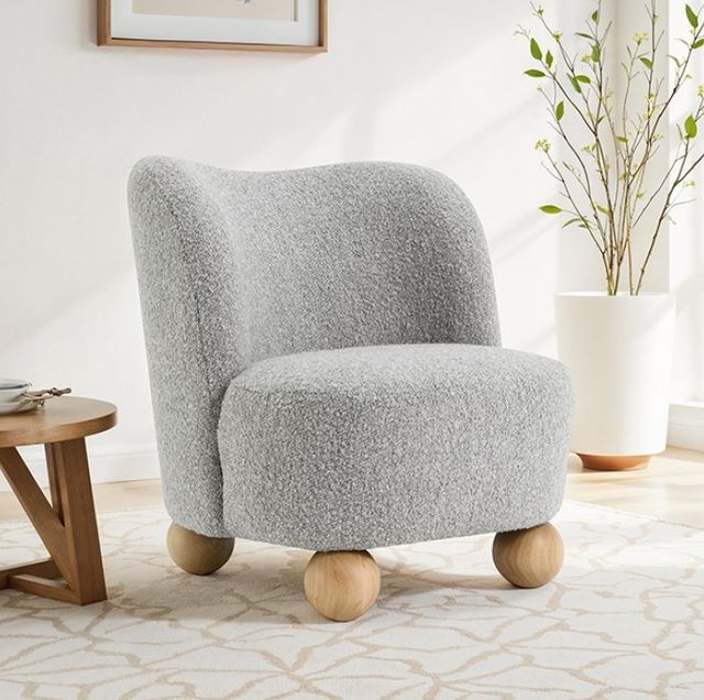 Furniture of America® Karey Gray Accent Chair-1