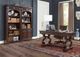 Aspenhome® Sheffield Warm Rubbed Brown Office Arm Chair-2